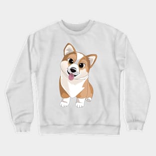 Cute little puppy pet dog Crewneck Sweatshirt